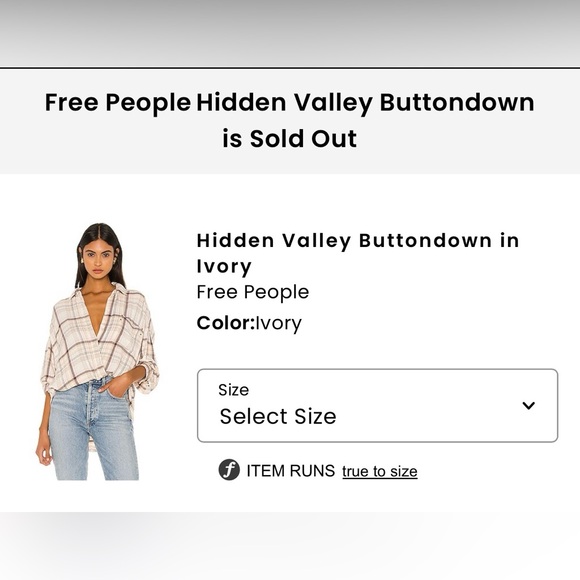 WE THE FREE People Hidden Valley ButtonDown Shirt Top Blouse Oversized Plaid - Picture 14 of 16